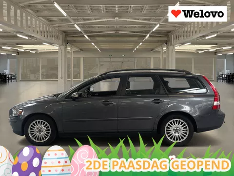 Volvo V50 2.4 Summum Automaat, electr. stoel, leder interieur, trekhaak...