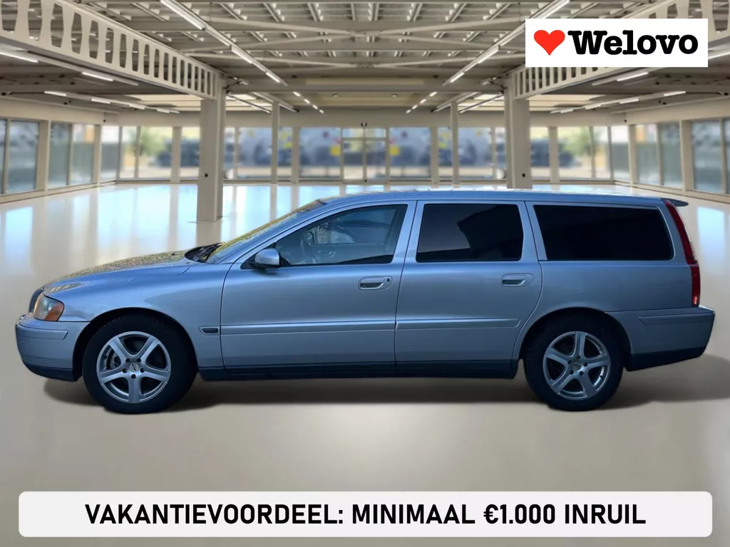 Volvo V70 2.4 Edition II Dealer onderhoud, trekhaak, leder interieur...