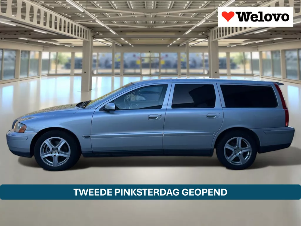 Volvo V70 2.4 Edition II Dealer onderhoud, trekhaak, leder interieur...