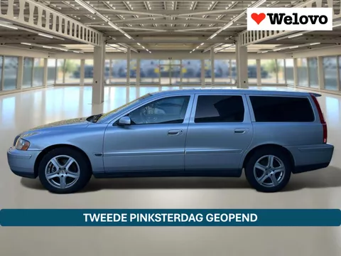 Volvo V70 2.4 Edition II Dealer onderhoud, trekhaak, leder interieur...