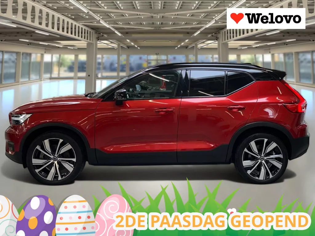 Volvo XC40 Recharge P8 AWD R-Design PanoDak, Trekhaak, CarPlay, 360 camera, full option. Soh 91.2 %