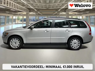 Volvo V50 2.4i Summum Incl. BTW, dealer onderhoud, leder, electr. stoel, boekjes...