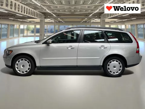 Volvo V50 2.4i Summum Incl. BTW, dealer onderhoud, leder, electr. stoel, boekjes...