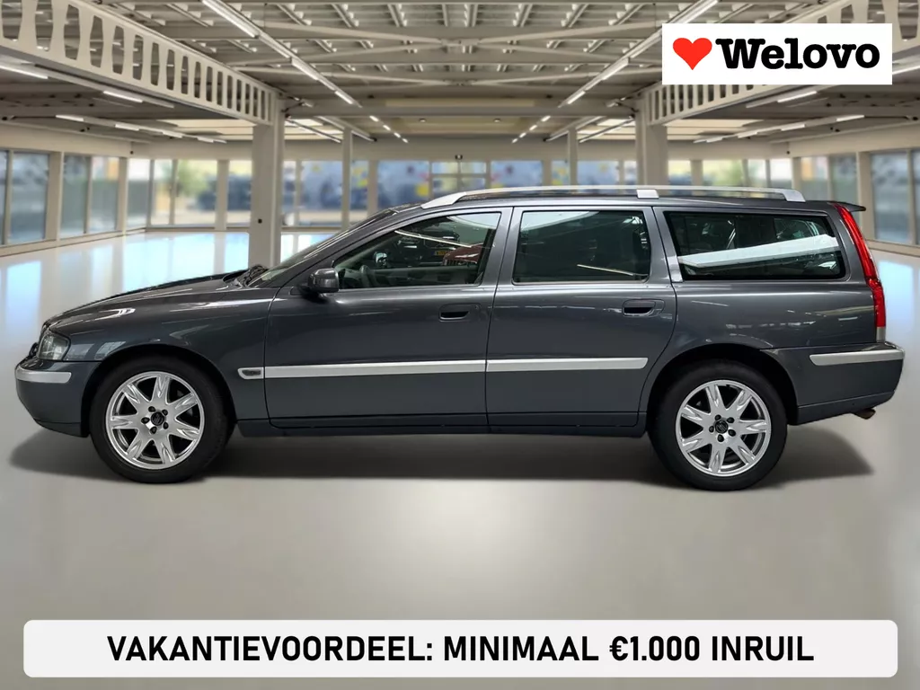 Volvo V70 2.5 T AWD Geartronic Titanium Incl. BTW, Dealer onderhoud, Electr. stoelen, Leder...