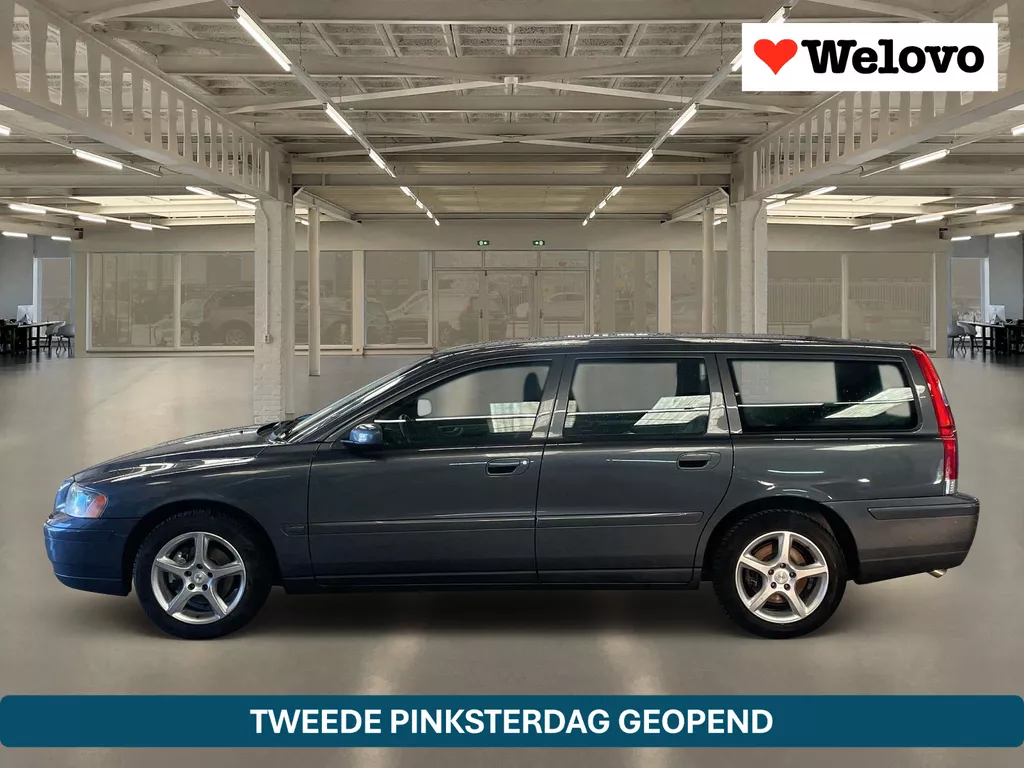 Volvo V70 2.4 Edition II Rijklaar+garantie, dealer onderhouden, leder interieur..
